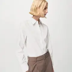 MANGO - Blusa Manga Larga Mujer