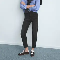 MANGO - Jean Slim Tiro Alto Mujer