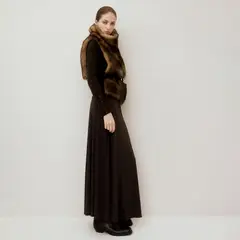 MANGO - Falda Larga Mujer