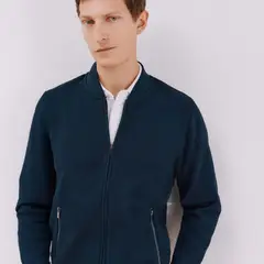 CORTEFIEL - Cardigan Bomber Manga larga Hombre