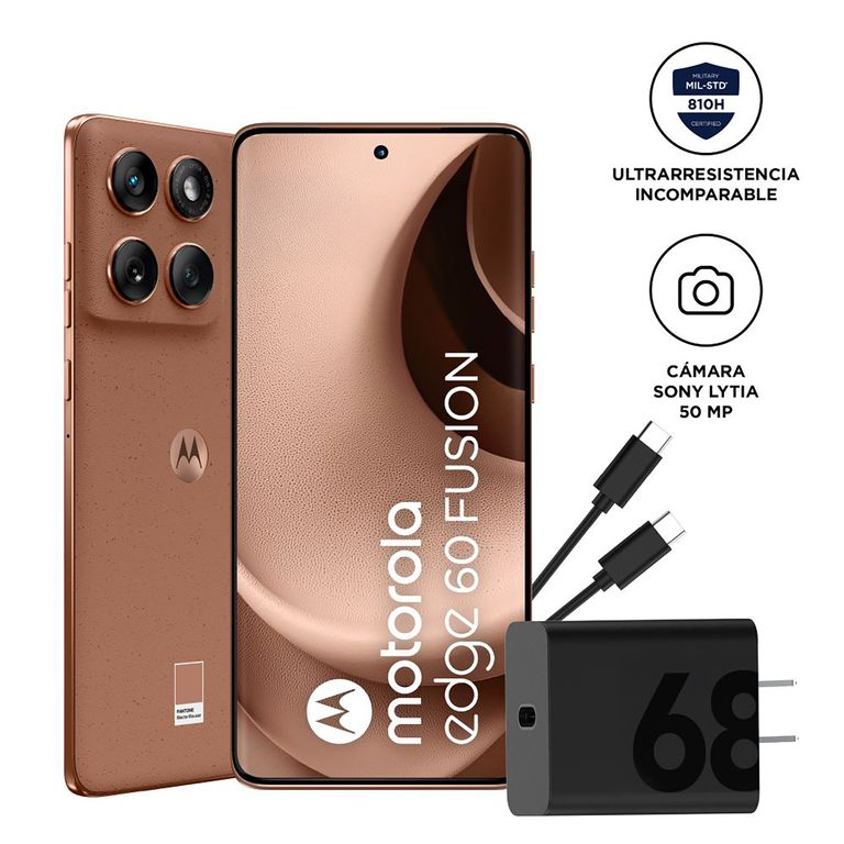 Celular Moto Edge 60 Fusion 8gb + 256gb Marrón