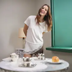 SYBILLA - Polo Manga Corta Mujer