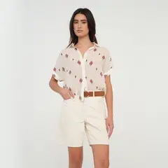 NAF NAF - Blusa Manga Corta Mujer