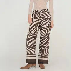 NAF NAF - Pantalón Wide Leg Tiro Alto Mujer