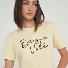 NAF NAF - Polo Manga Corta Mujer