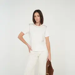 NAF NAF - Polo Manga Corta Mujer