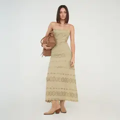 NAF NAF - Vestido Largo Mujer