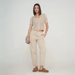 NAF NAF - Cardigan Manga Corta Mujer