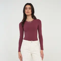 NAF NAF - Body Manga Larga Mujer