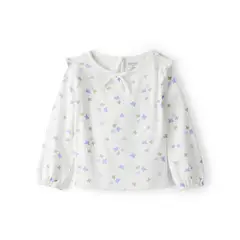OSHKOSH - Polo Niña Manga Larga Algodón