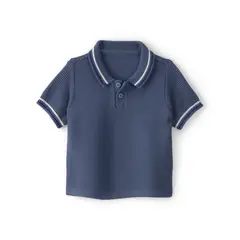 OSHKOSH - Polo Bebé Niño Manga Corta Algodón