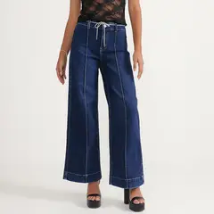 MOSSIMO - Jean Wide Leg Tiro Alto Mujer