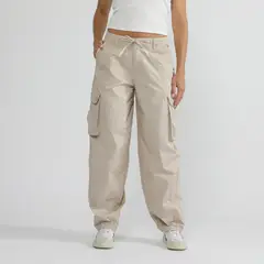 DENIMLAB - Pantalón Cargo Tiro Alto Mujer