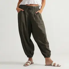 DOO AUSTRALIA - Pantalón Balloon Tiro Alto Mujer