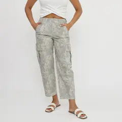 DOO AUSTRALIA - Pantalón Cargo Tiro Alto Mujer