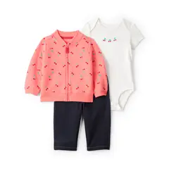 CARTER'S - Conjunto 3 Piezas Bebé Niño Algodón Carters