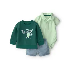 CARTER'S - Conjunto 3 Piezas Bebé Niño Algodón Carters