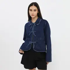 SYBILLA - Casaca Denim Mujer