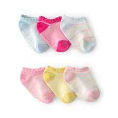 CARTER'S - Medias Pack X6 Bebé Niño Algodón Carters