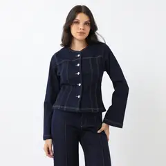 SYBILLA - Casaca Denim Mujer