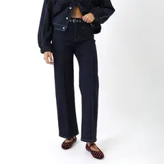 SYBILLA - Jean Wide Leg Tiro Alto Mujer