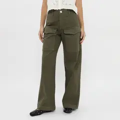 SYBILLA - Jean Straight Tiro Alto Mujer