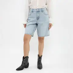 SYBILLA - Short Baggy Tiro Alto Mujer