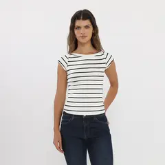 ELLE - Polo Rayas MC