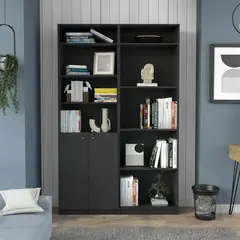 TUHOME - Combo Estantes 2 Puertas + 2 Complementos Home