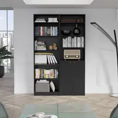 TUHOME - Combo Estantes 2 Puertas + 2 Complementos Home