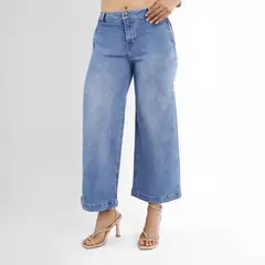 KANSAS - Jean Culotte Tiro Alto Mujer