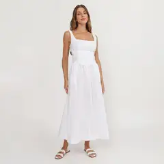 BASEMENT - Vestido Midi Mujer