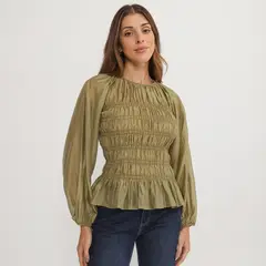 BASEMENT - Blusa Manga Larga Mujer