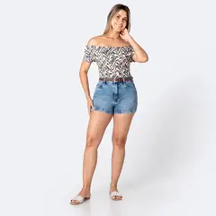 Pionier - Short Denim Mujer