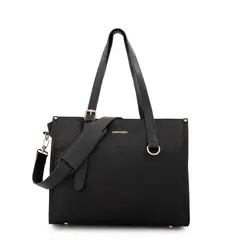 AMPHORA - Cartera Fiorela Mujer Negro