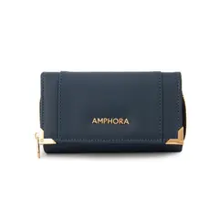 AMPHORA - Billetera Corcega Mujer Azul