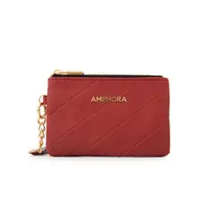 AMPHORA - Monedero Suiza Mujer Rojo