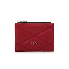 ZIOL - Tarjetero Elvira Mujer Rojo