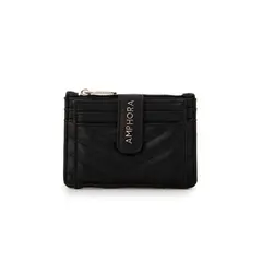 AMPHORA - Monedero Marina Mujer Negro