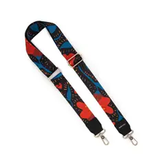 AMPHORA - Longstrap Elain Mujer Negro Y Textura