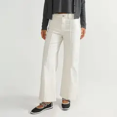 SYBILLA - Jean Wide Leg Alto Mujer