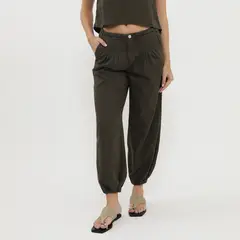 BASEMENT - Pantalón Bombacho Mujer