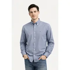 TOMMY HILFIGER - CAMISA SHIRT Azul 15.5