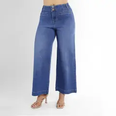 KANSAS - Jean Culotte Tiro Alto Mujer