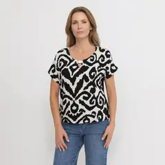 STEFANO COCCI - Blusa Manga Corta Mujer