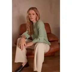 MAISON 123 - Chompa Manga Larga Mujer