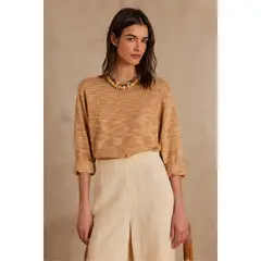 MAISON 123 - Chompa Manga Larga Mujer