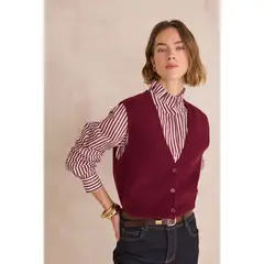 MAISON 123 - Chaleco Mujer