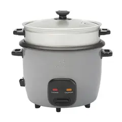 INDURAMA - Olla Arrocera Vapor Gris 2.2lt OAI22G