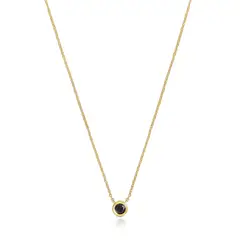 TOUS - Collar Plata 1ley Bano Espin 45Cm